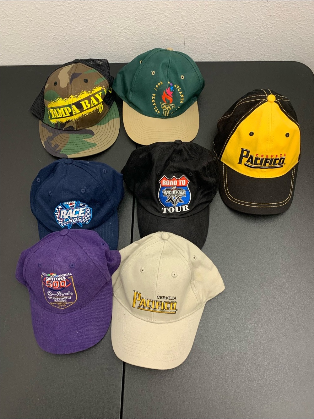 Vintage cap lot